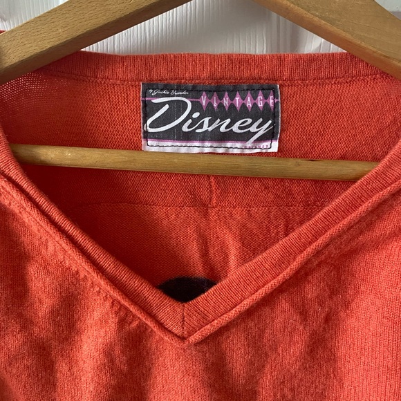 Vintage Disney by Jackie Brander Mickey Mouse 100% Cashmere Sweater - Picture 7 of 11